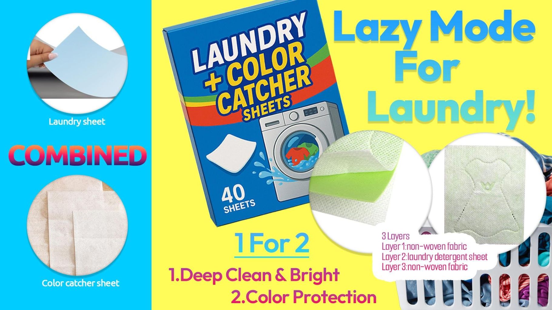 Laundry Liquid Detergent Sheets 9