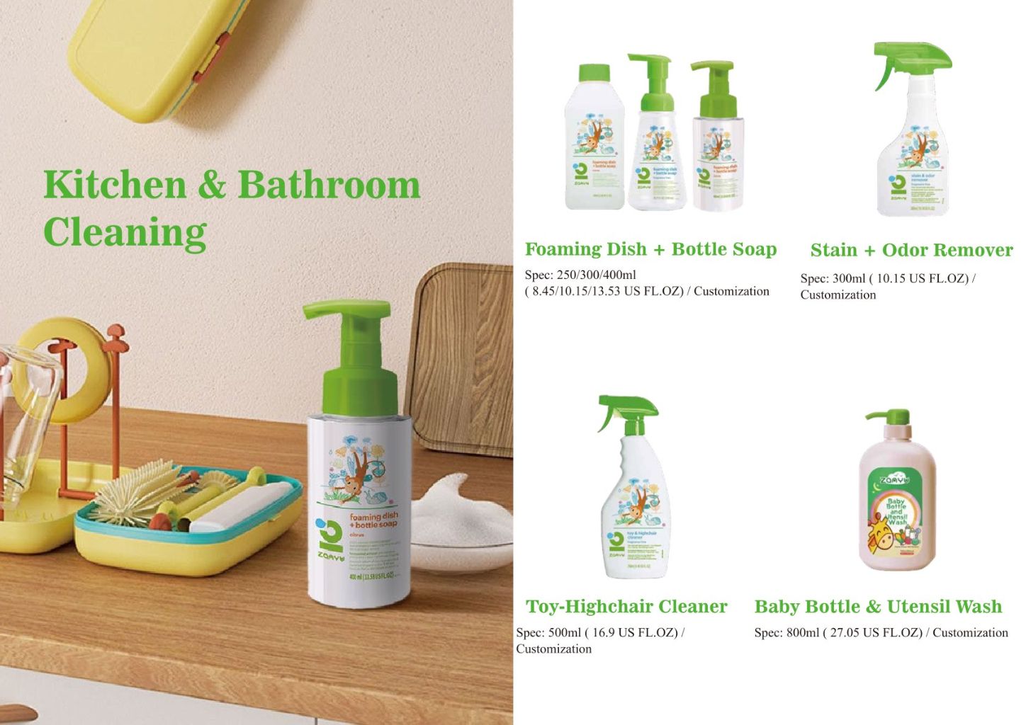 Baby Laundry Detergent Set 4