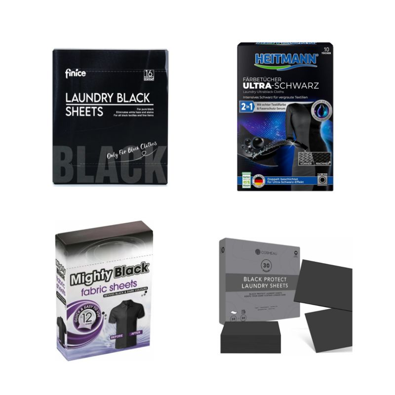 Black Laundry Protection Paper