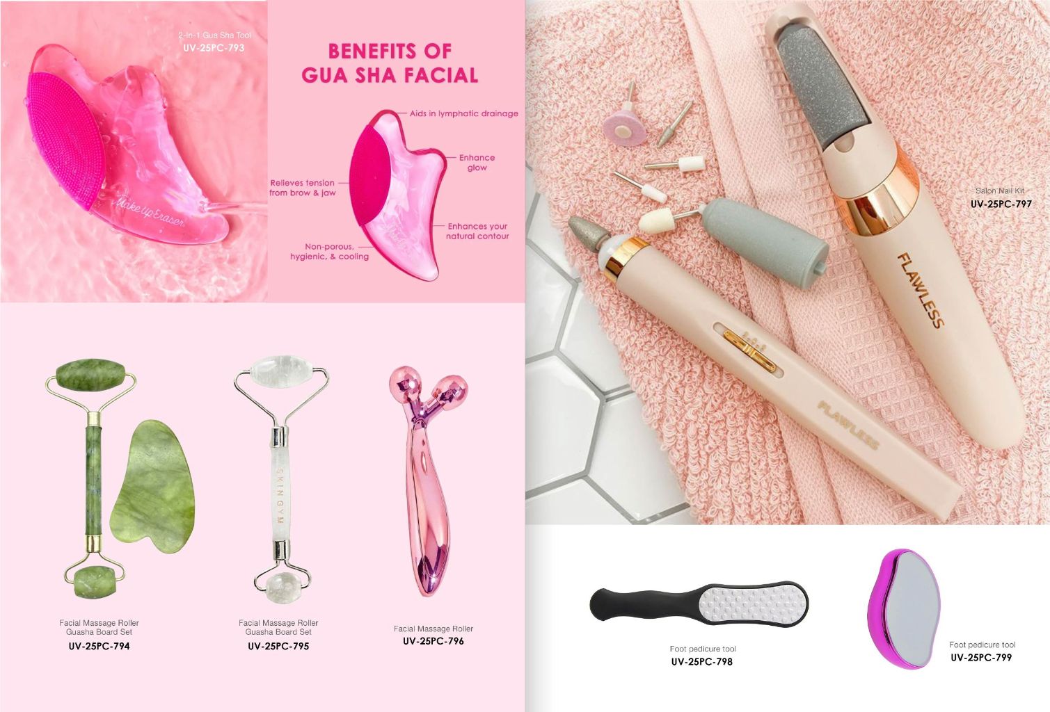 Dual-Effect Gua Sha Beauty Tool 2