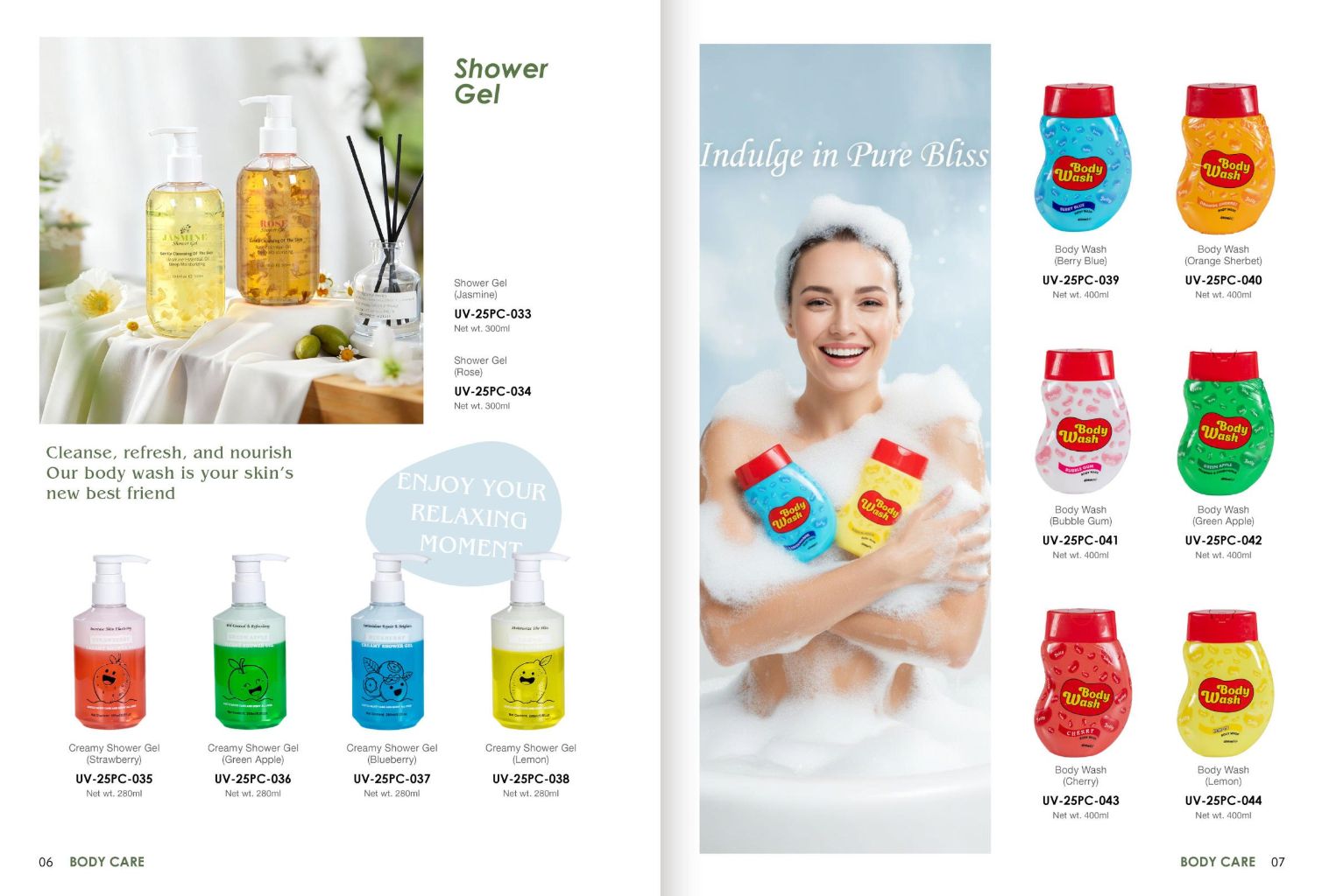 Aromatic Shower Gel Set 2