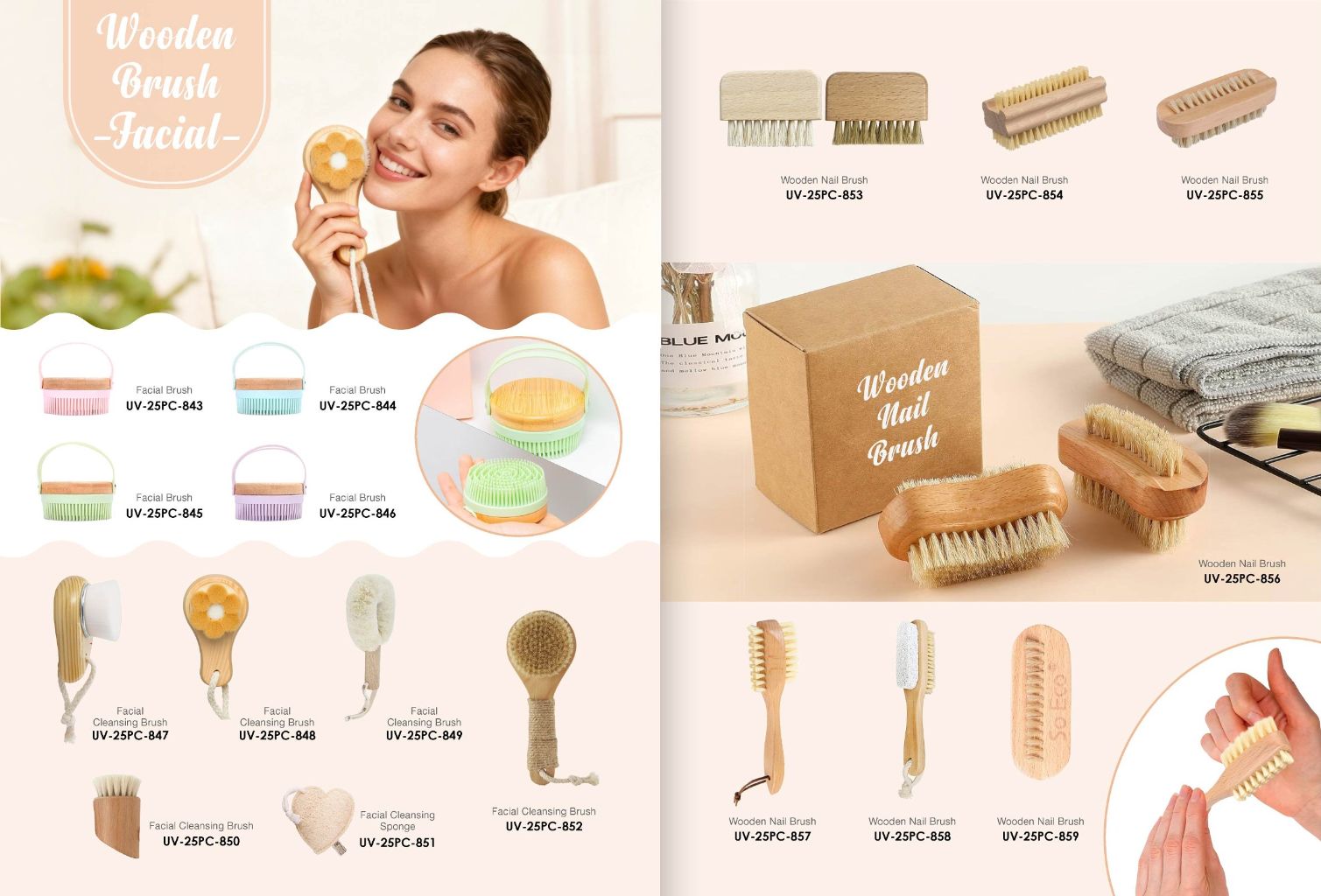 Wooden Facial Brush 2