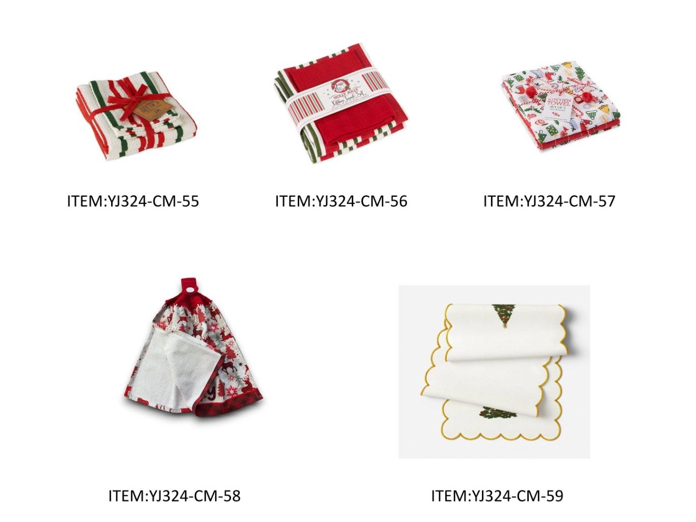 Christmas Kitchenware Set 4
