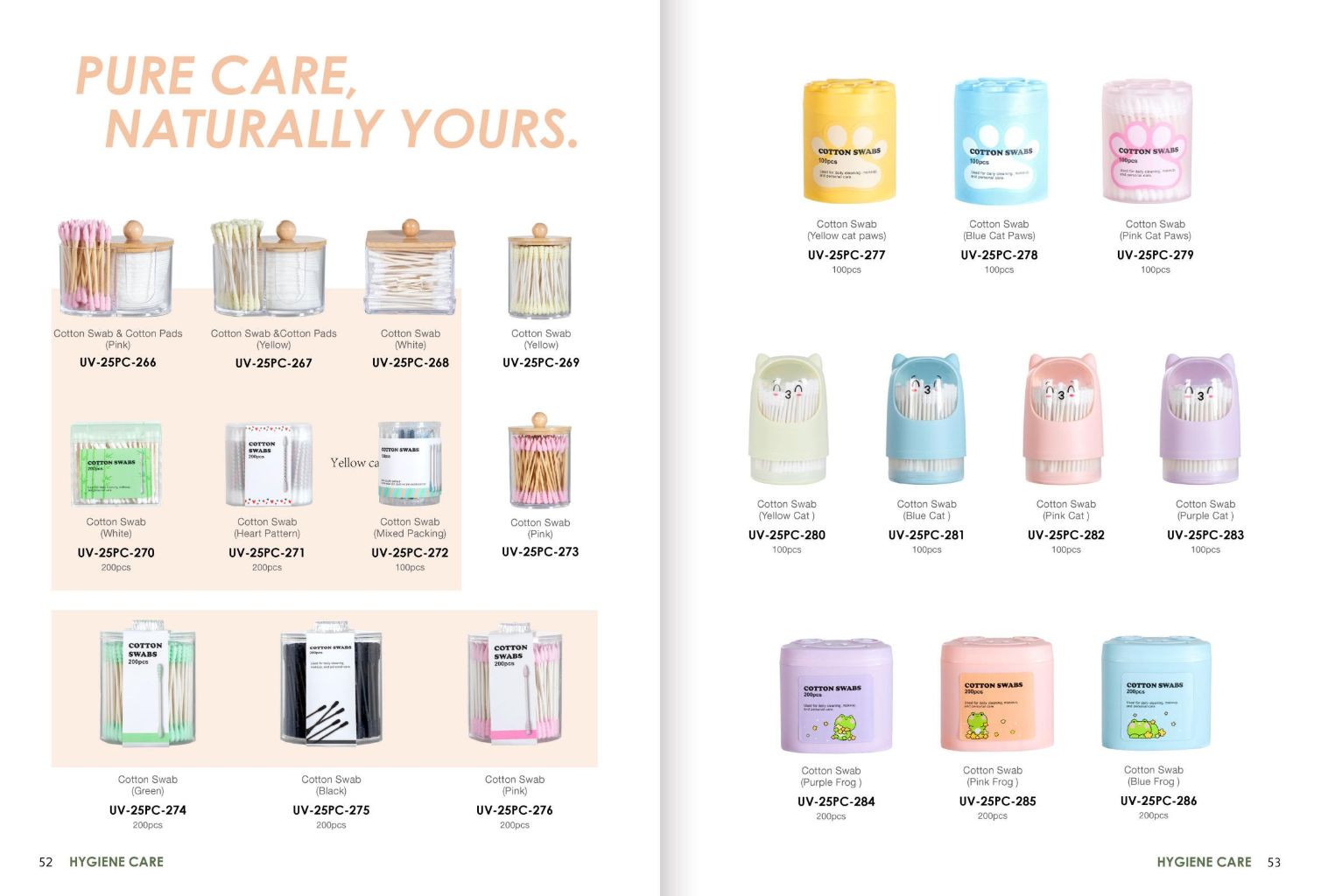 Colored Cotton Swabs 2