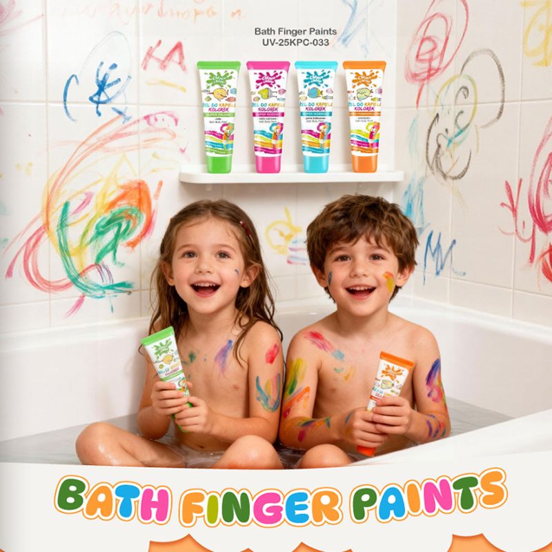 Children's Bath Finger Paint