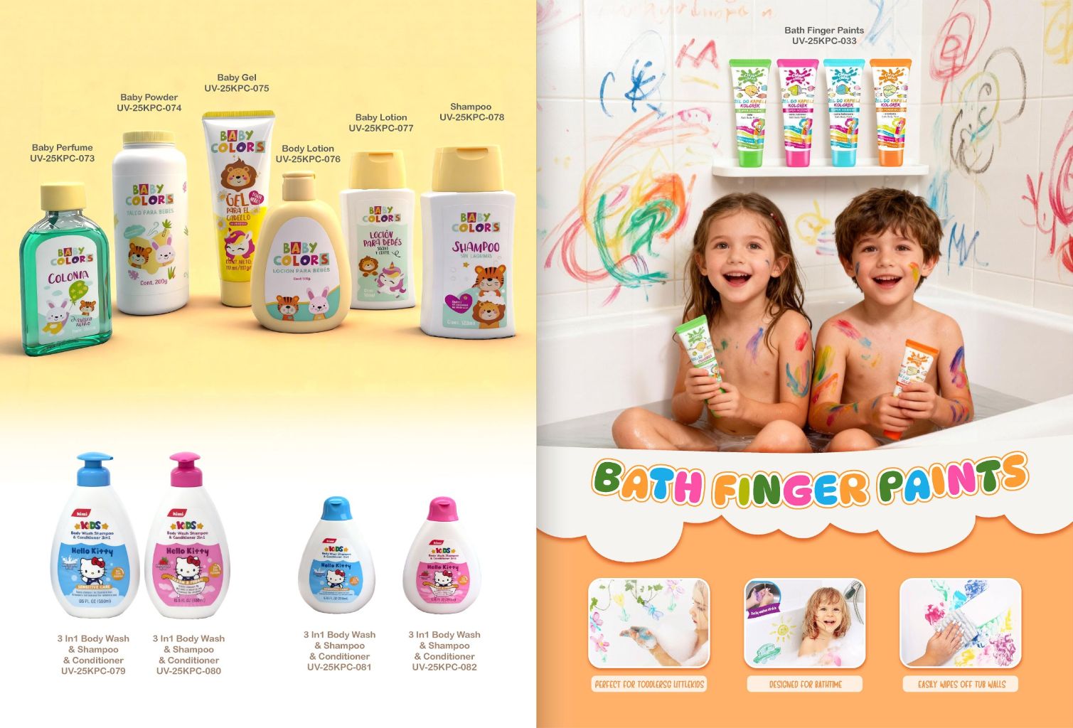 Children's Bath Finger Paint 2