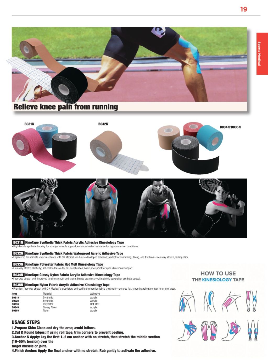 Sports Rehabilitation Tape 2