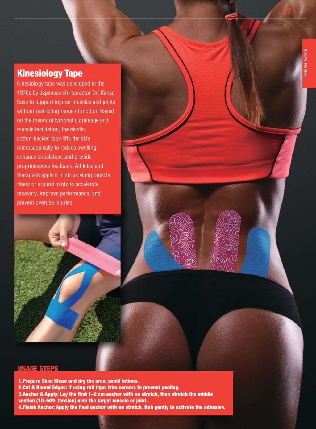 Sports Rehabilitation Tape 3