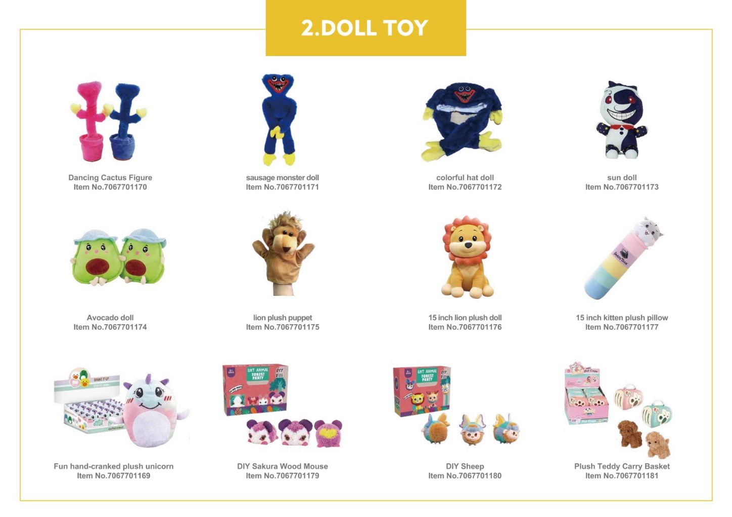 Cute Hand Puppet Toy 10