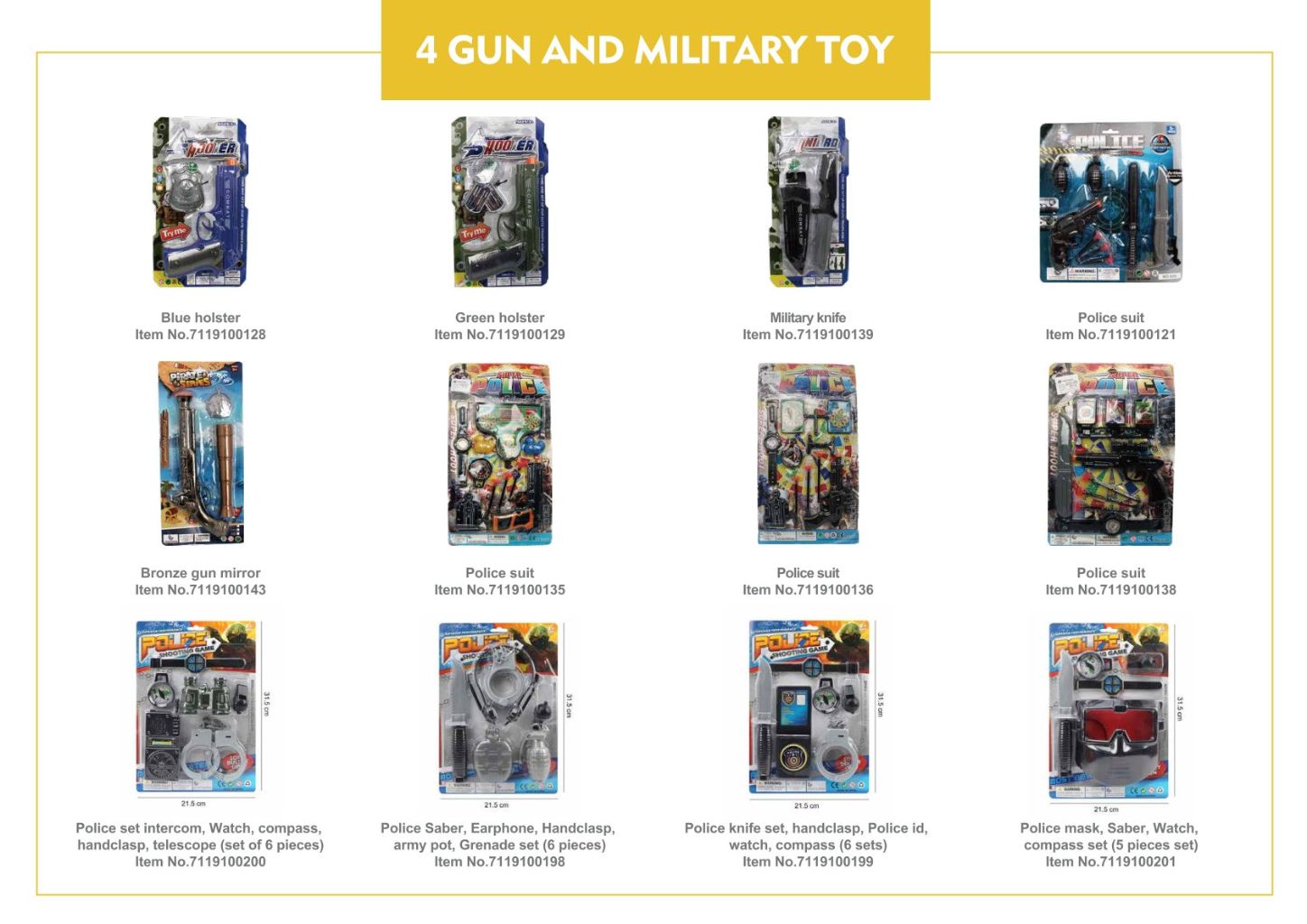 Military Toy Set 8