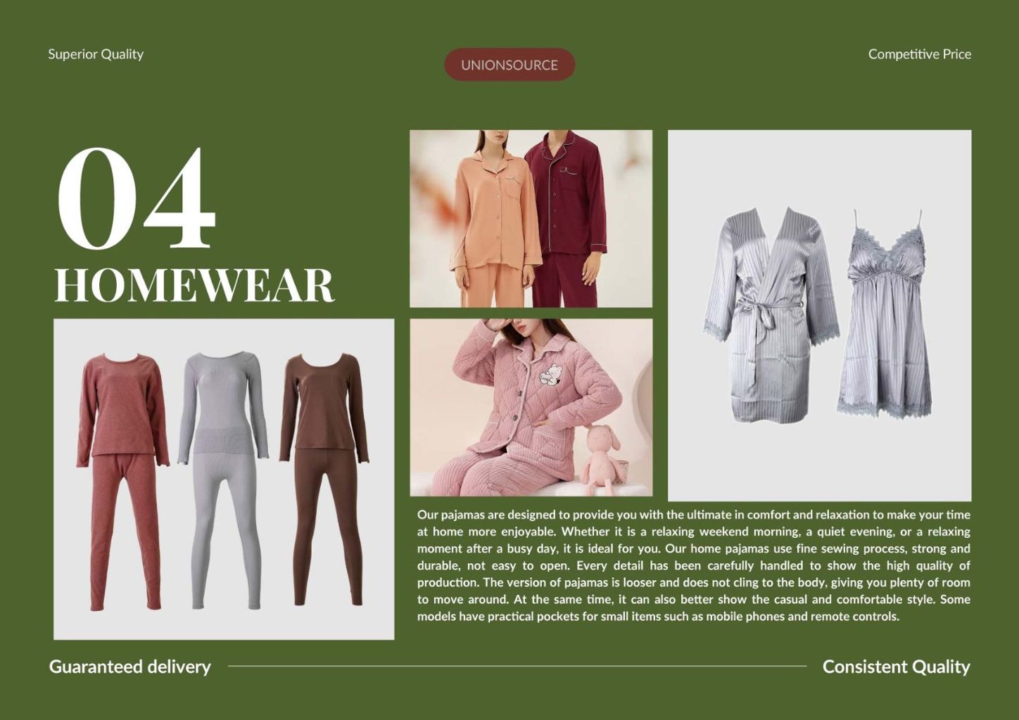 Cute Avocado Pattern Underwear Set 6