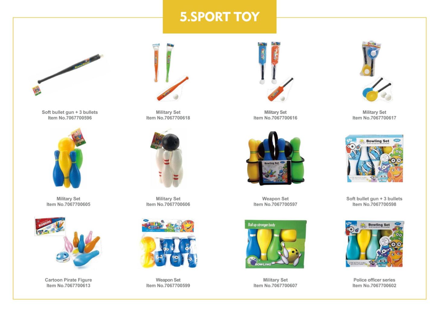 Children's Sports Toy Set 3