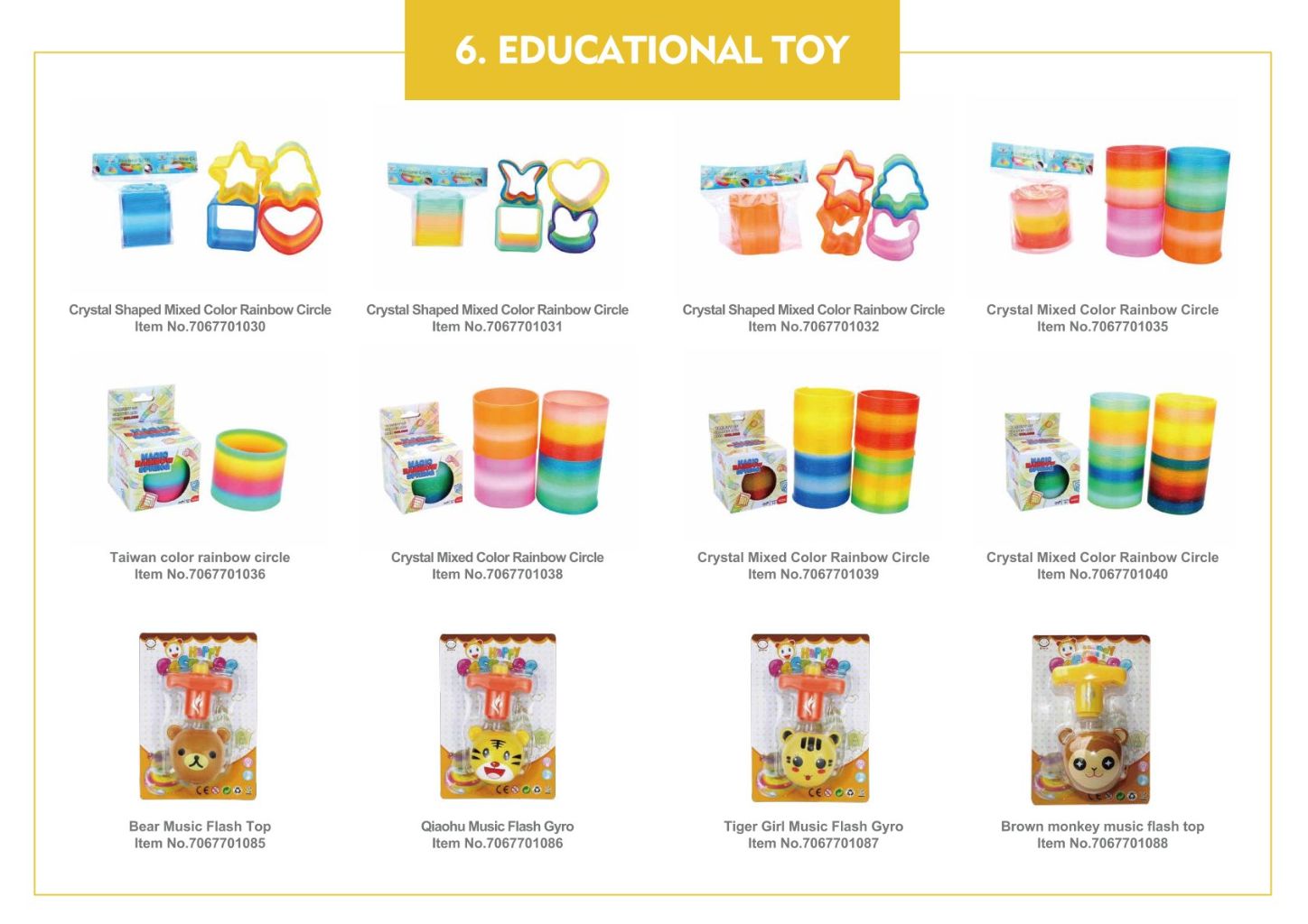Rainbow Crystal Educational Toy 3