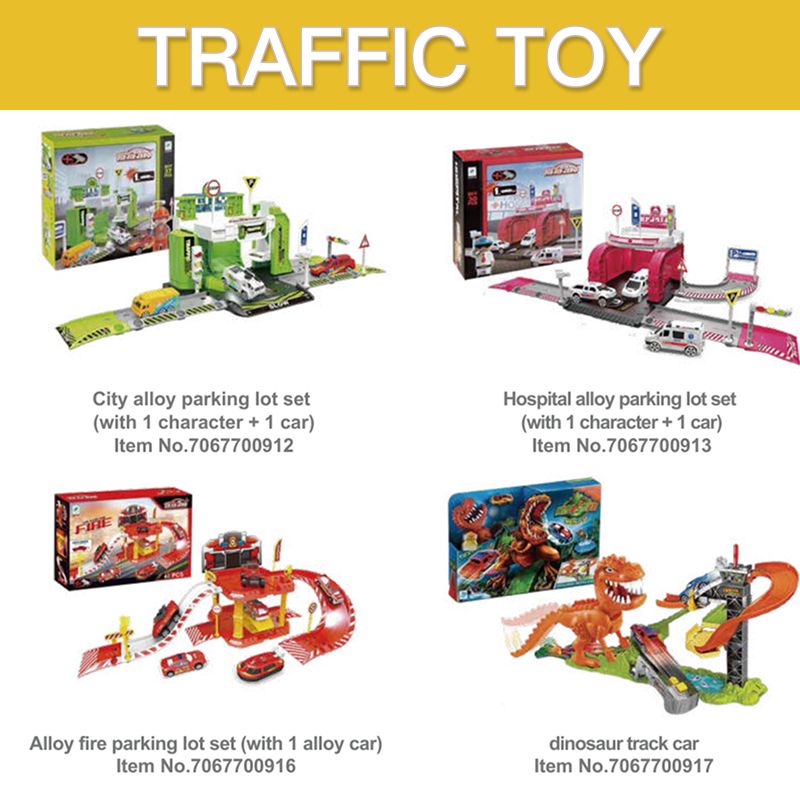 Traffic Toy Set