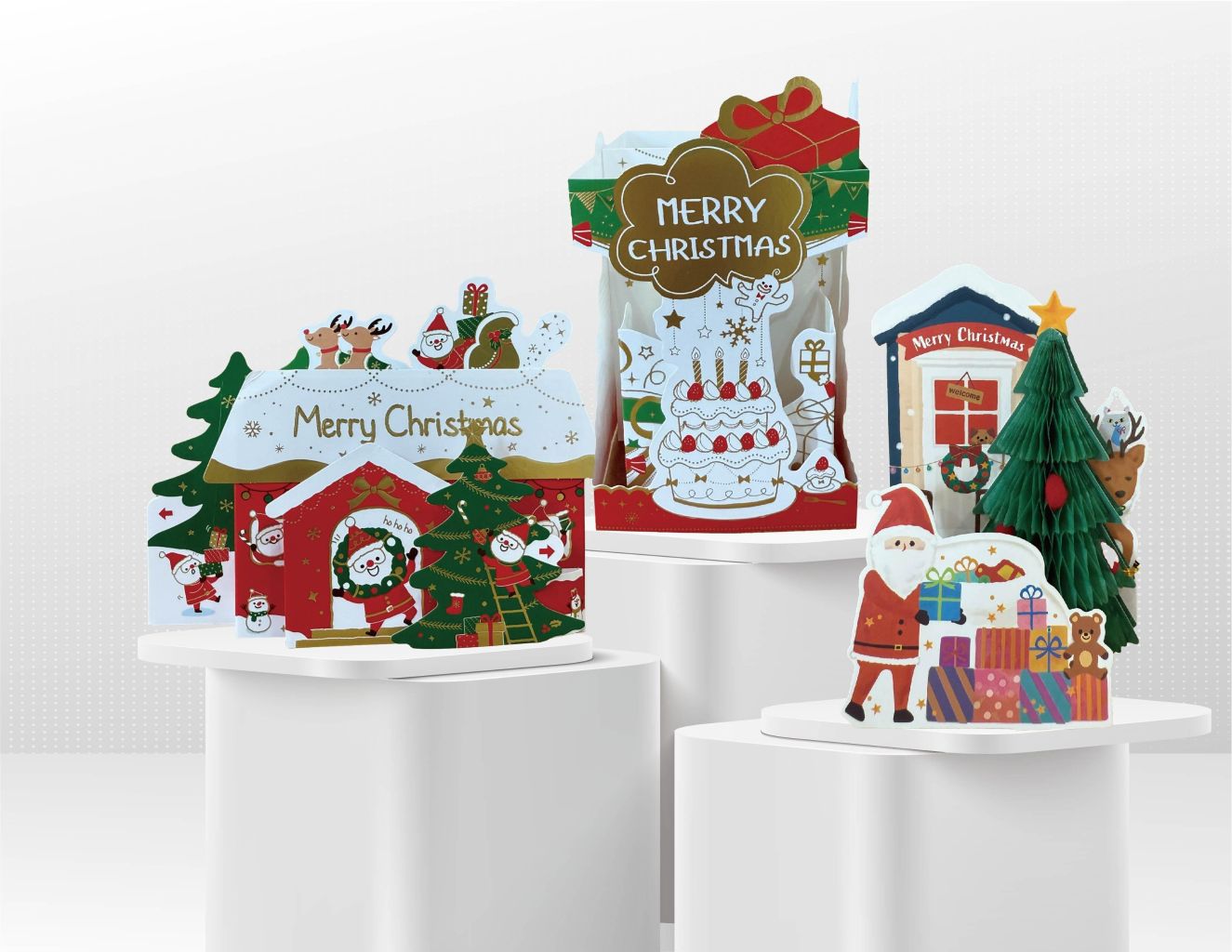3D Christmas Card 3