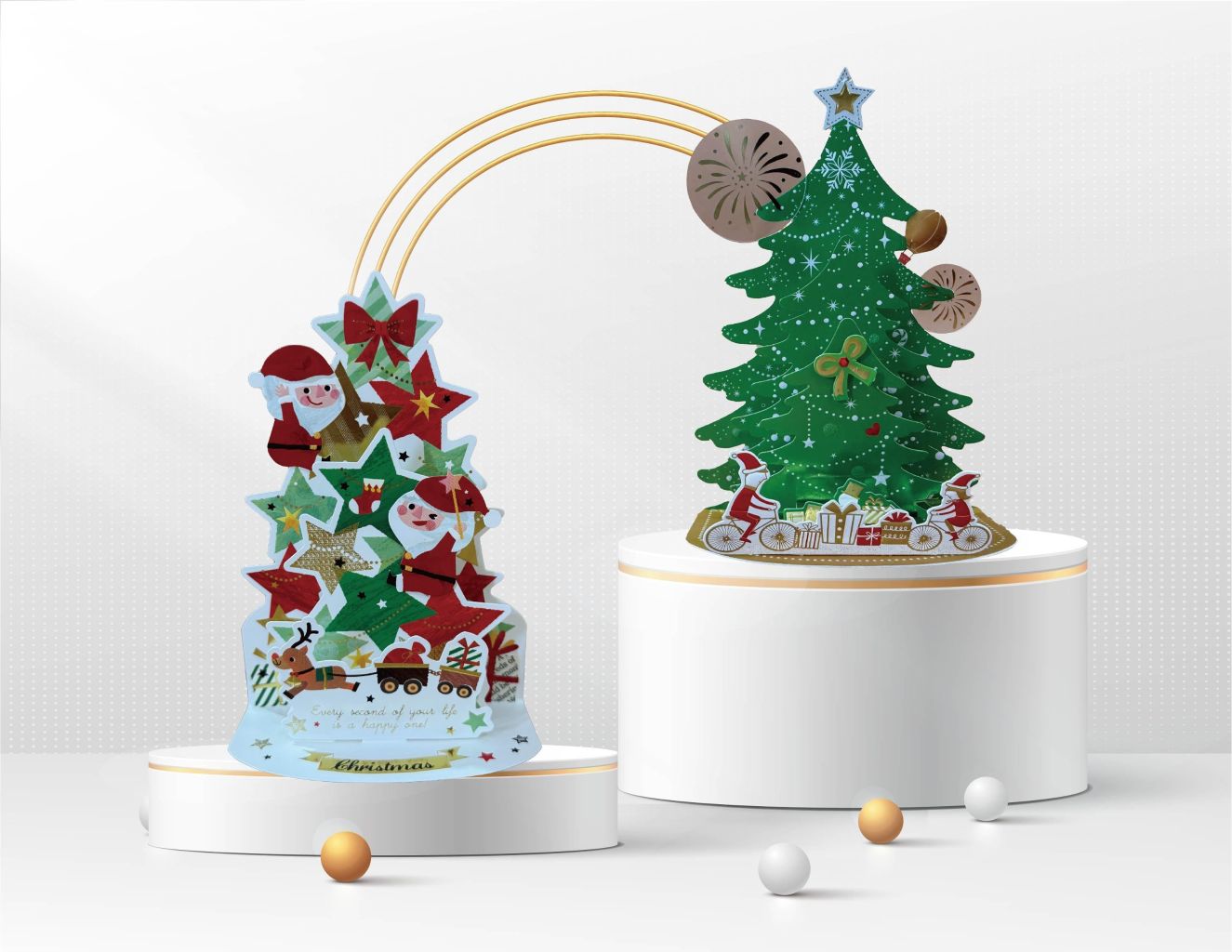 3D Christmas Card 4