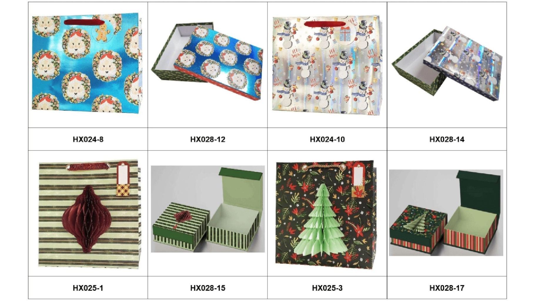 Festive Gift Packaging Box Set 5