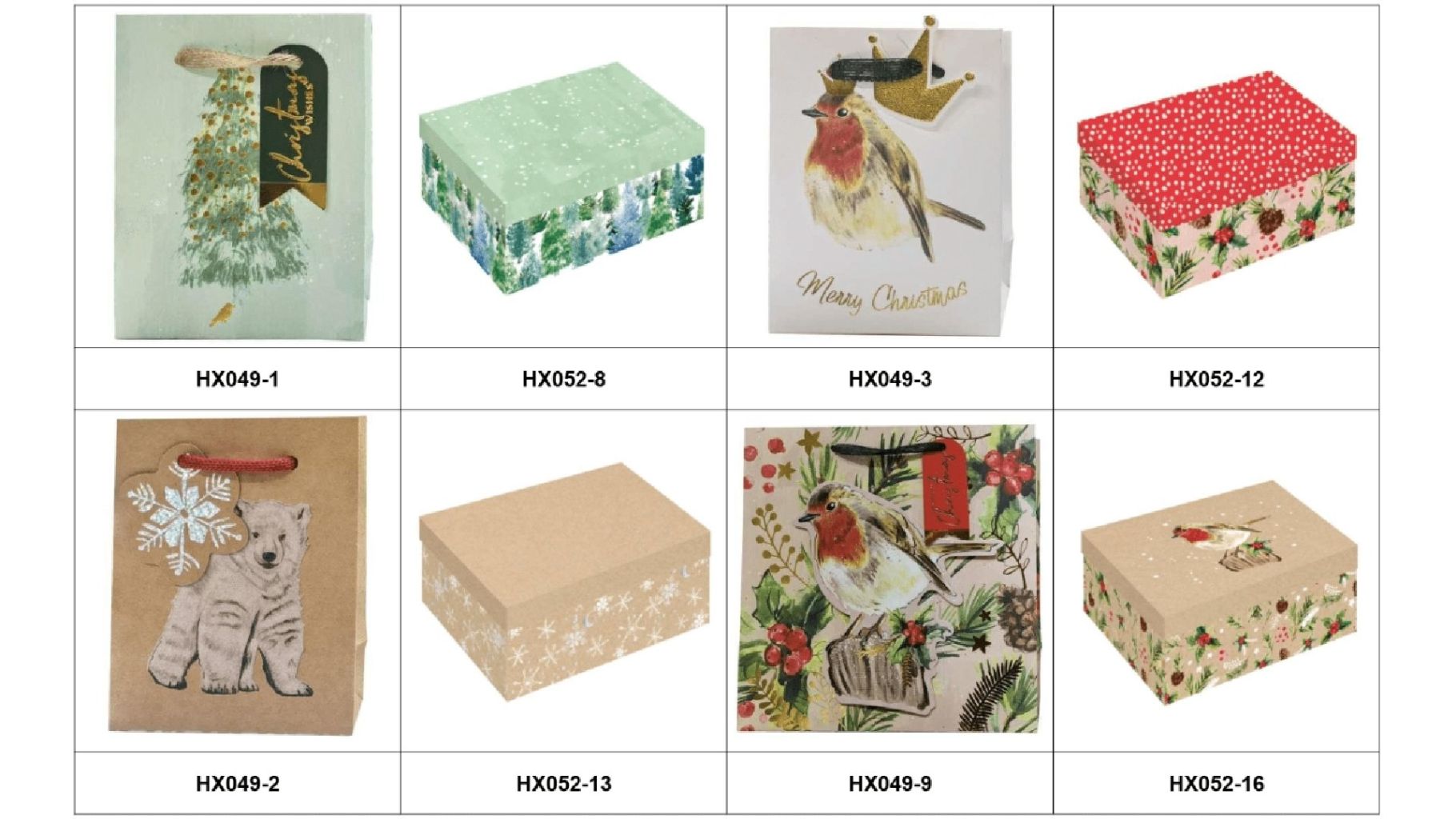 Festive Gift Packaging Box Set 7