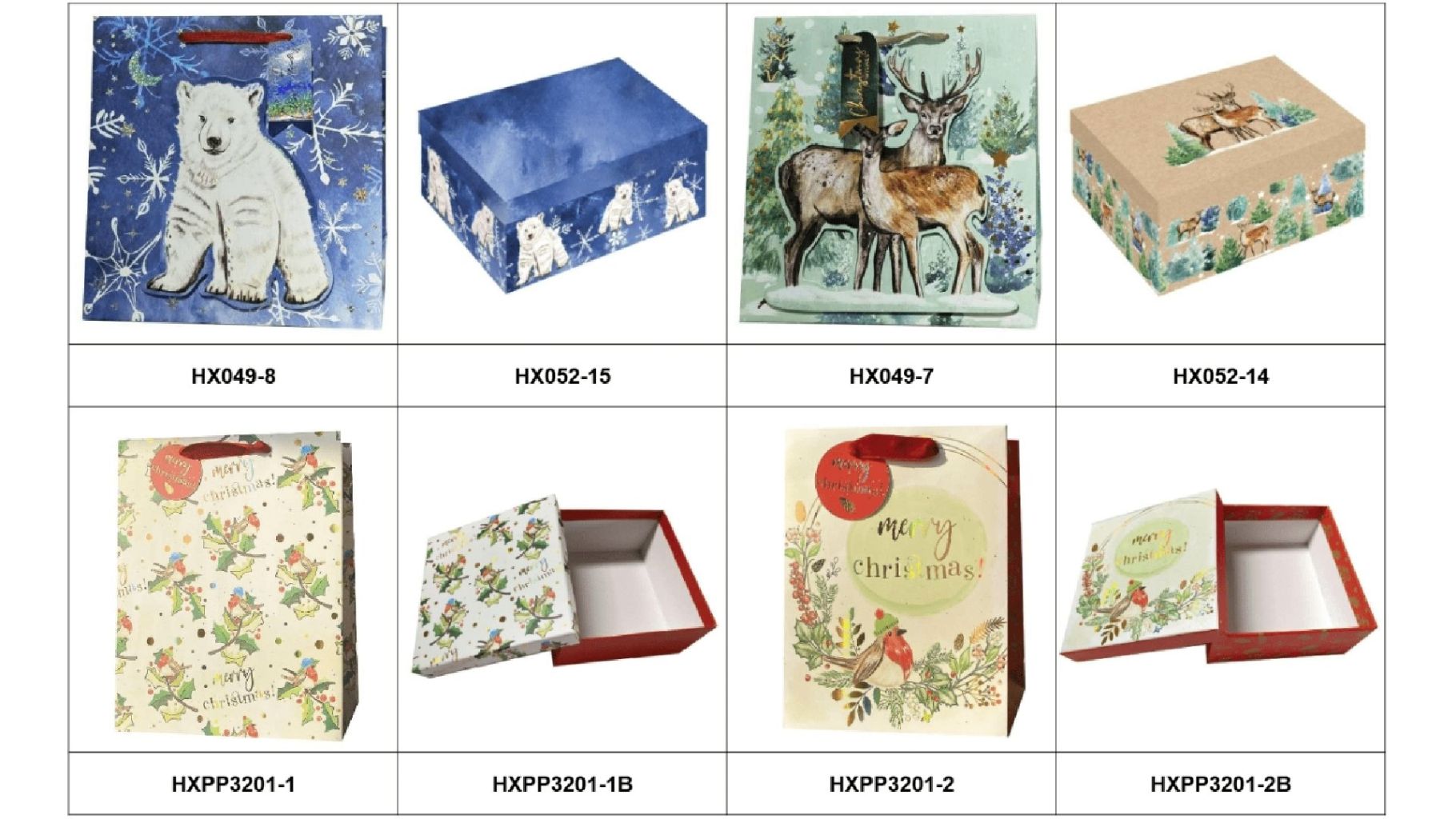Festive Gift Packaging Box Set 8