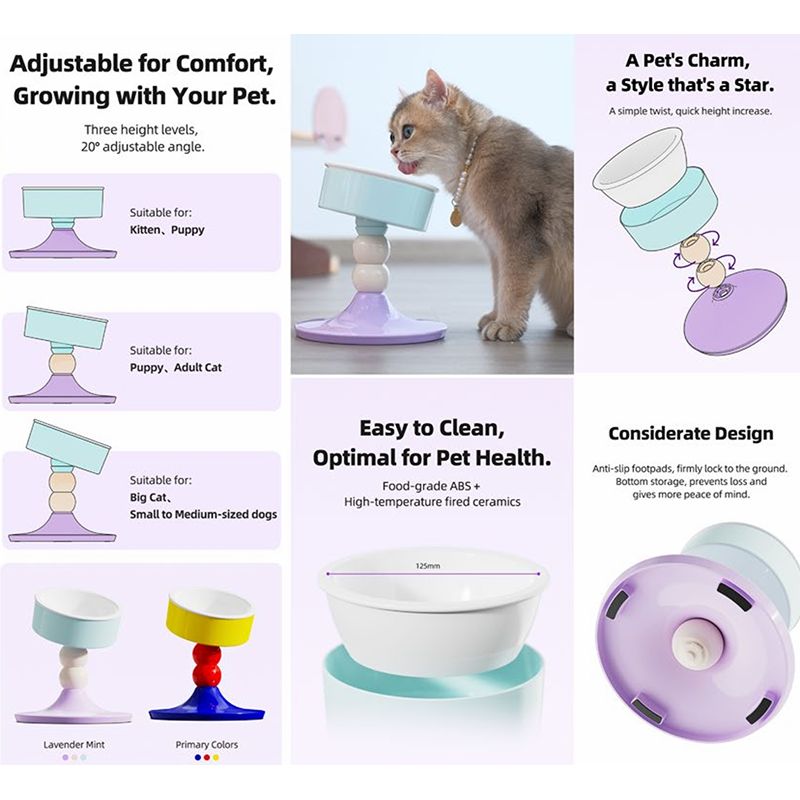 Adjustable Pet Water Bowl