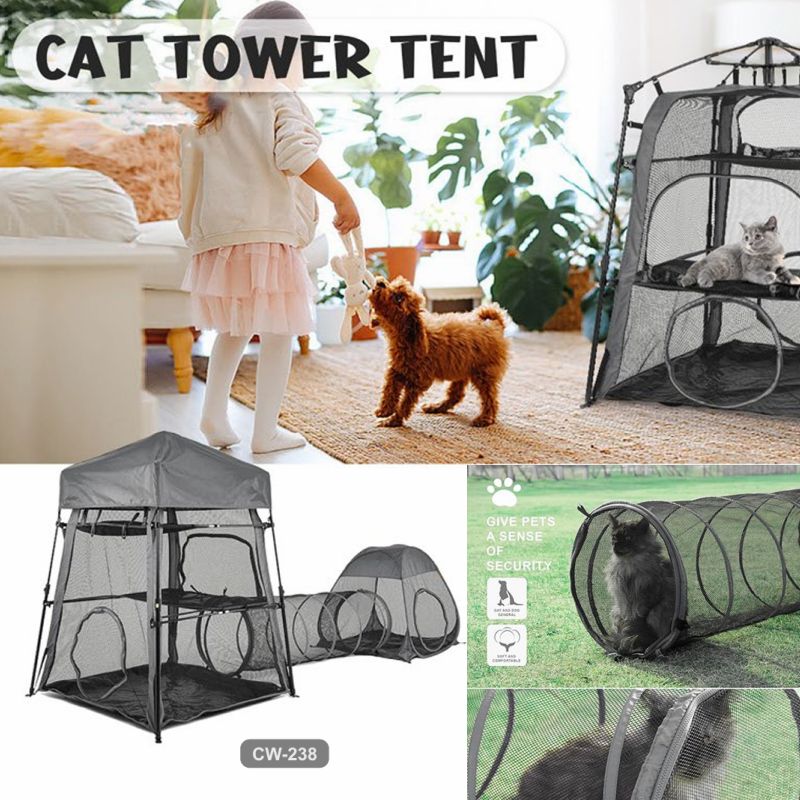 Cat Tower Tent