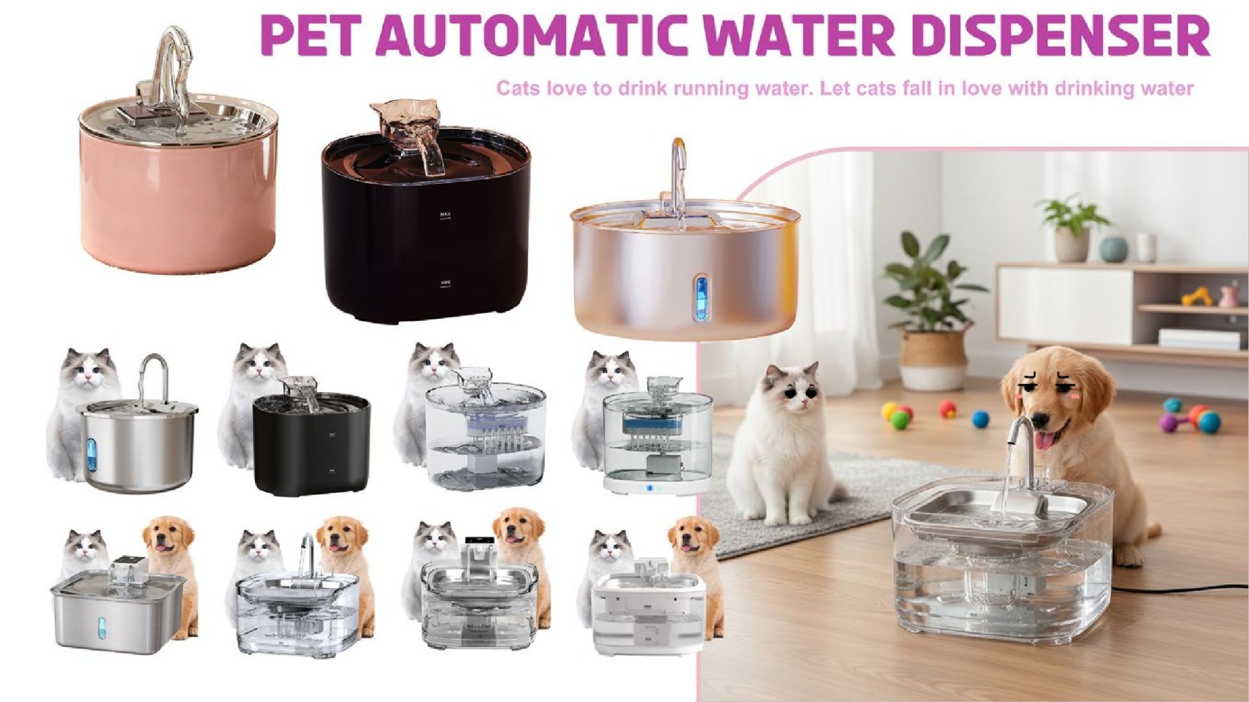 Pet Automatic Water Dispenser 2