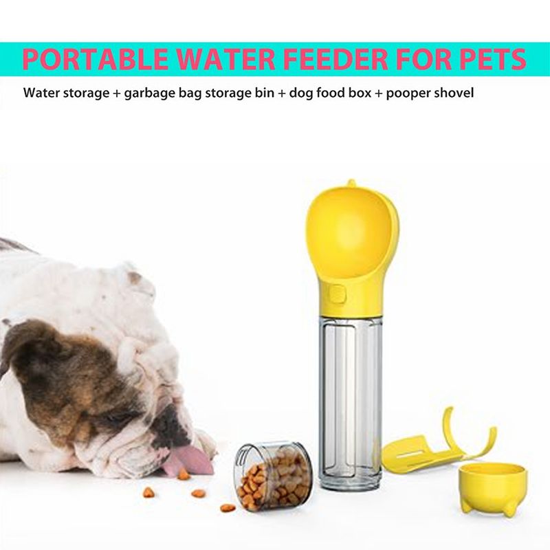 Portable Pet Water and Food Feeder