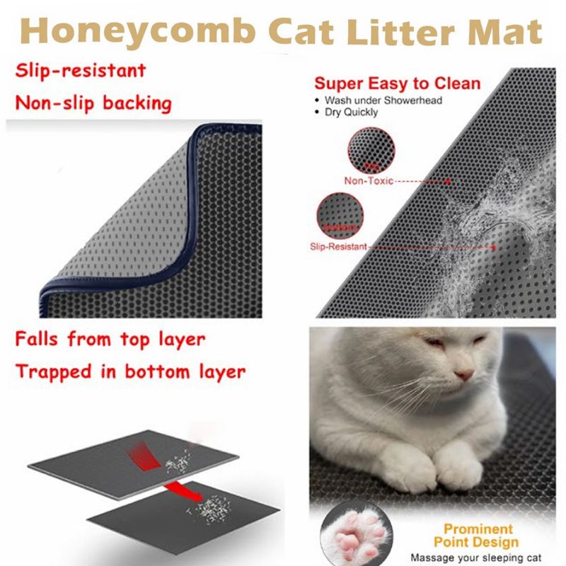 Honeycomb Cat Litter Mat